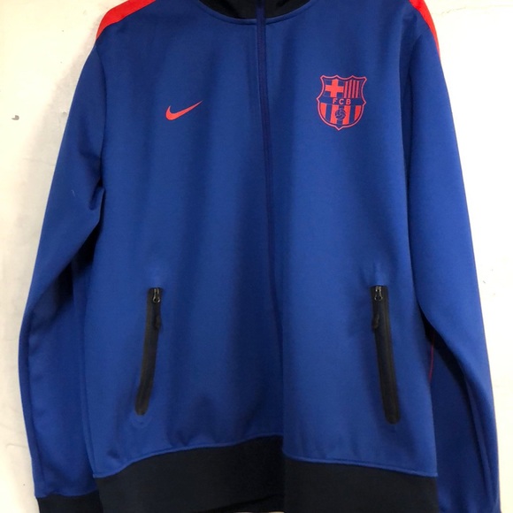 ⚽️Nike Barcelona (FCB) H20 Resistant Anthem Jacket - Picture 2 of 4